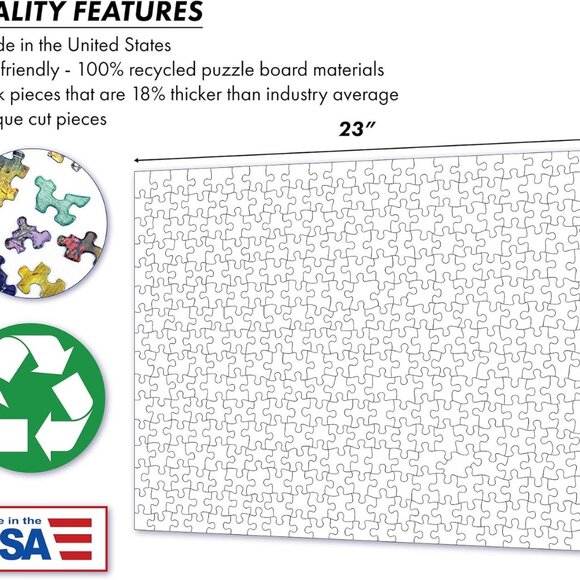 Springbok Snowman 500 Piece Puzzle NIB - Picture 5 of 5